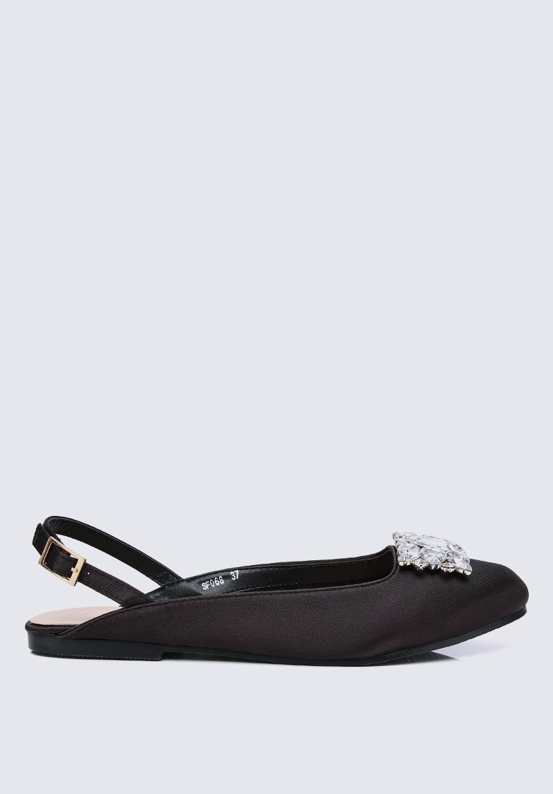 Gemie Comfy Ballerina In Black