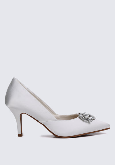 Adelyn Comfy Pumps In Ivory