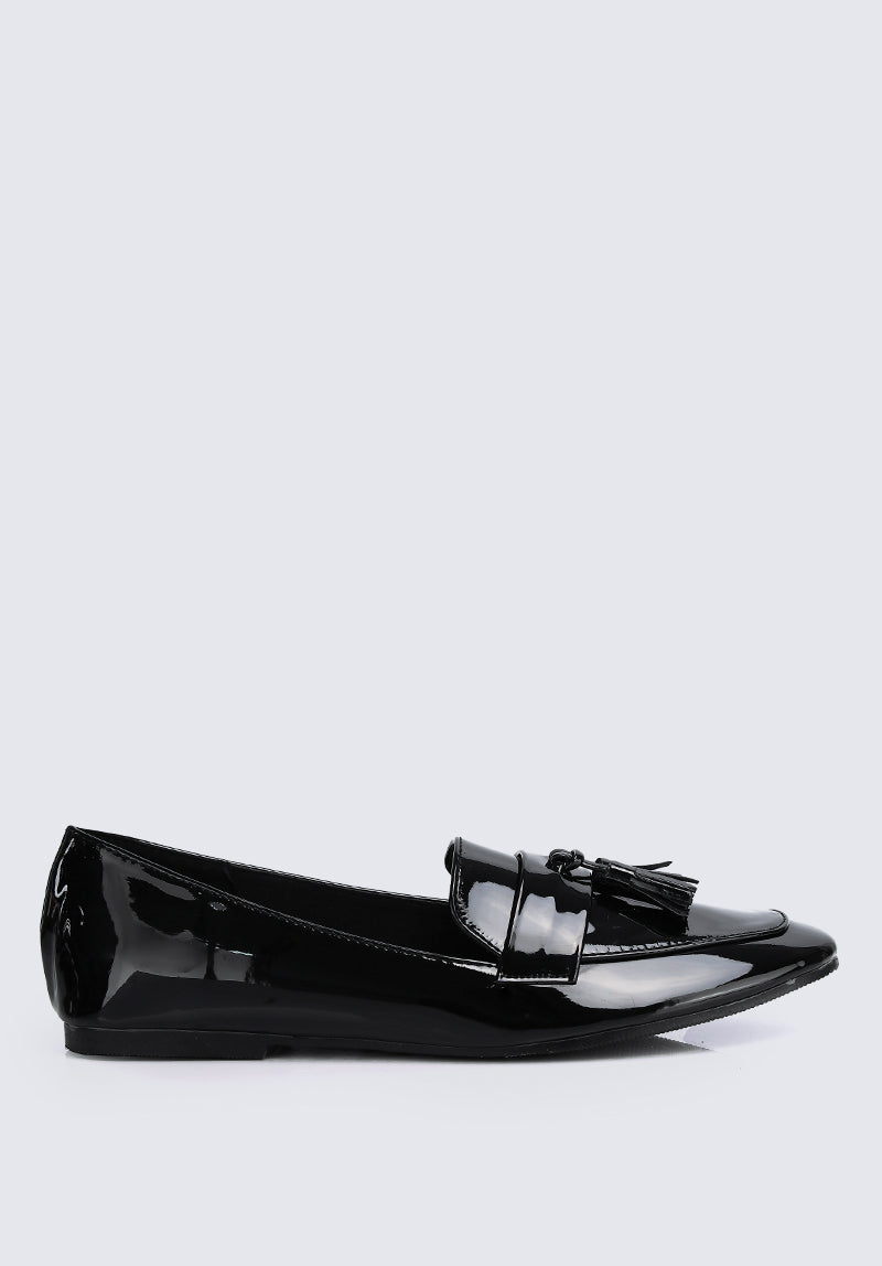 Ada Comfy Loafers In Black