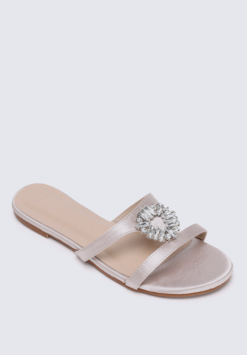 Katherine Comfy Sandals In Nude