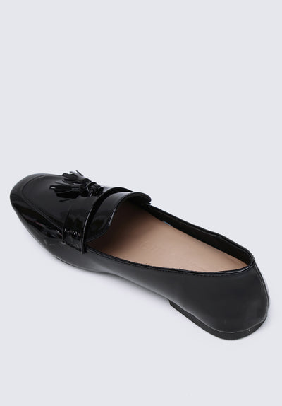 Ada Comfy Loafers In Black