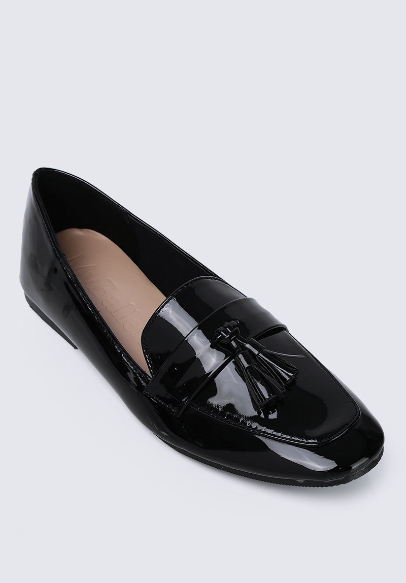 Ada Comfy Loafers In Black