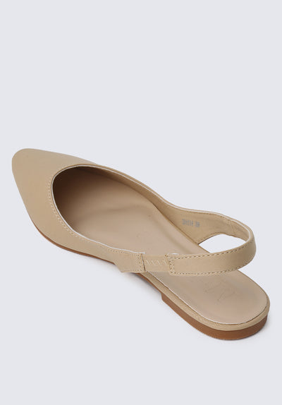 Kate Comfy Ballerina In Nude