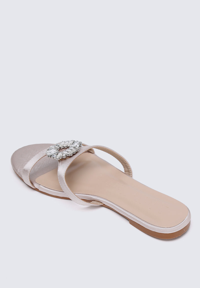 Katherine Comfy Sandals In Nude