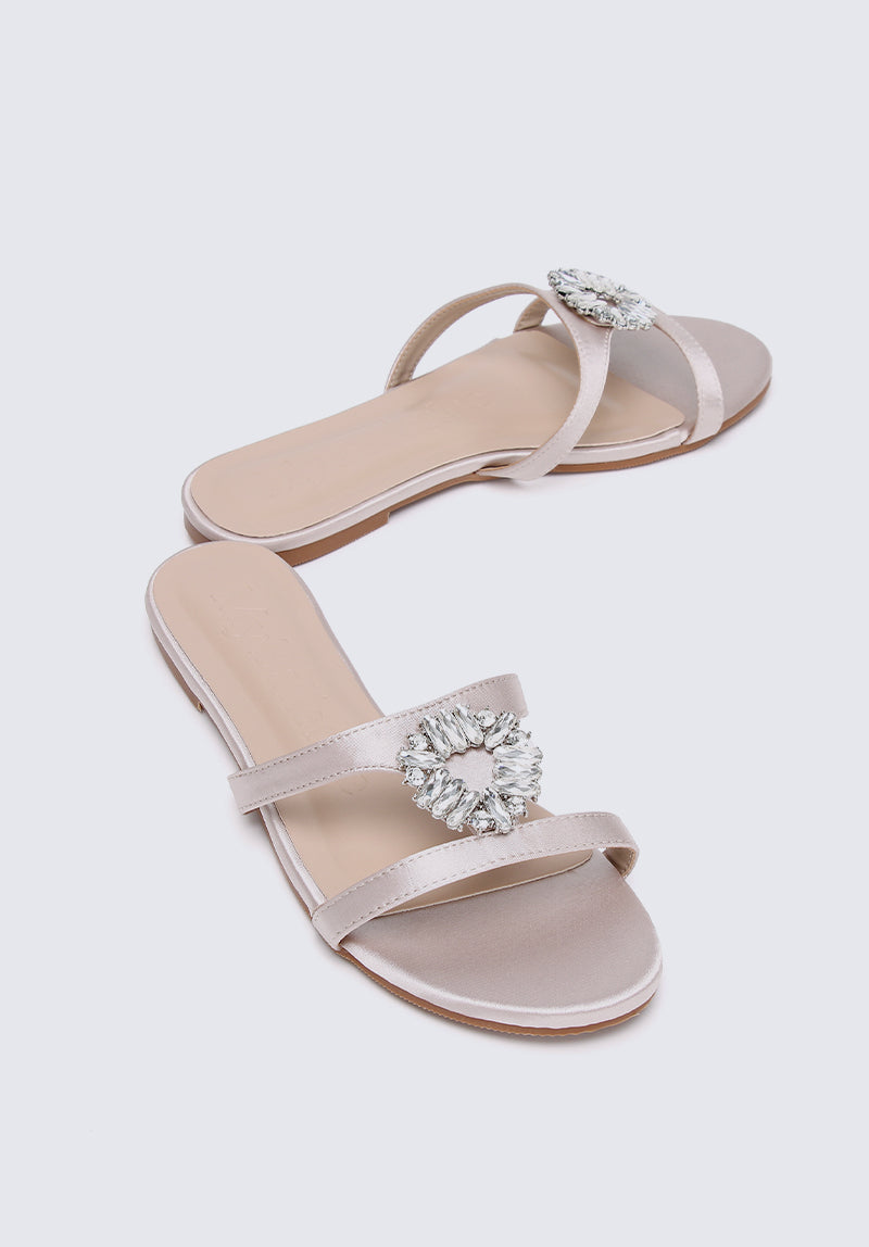 Katherine Comfy Sandals In Nude