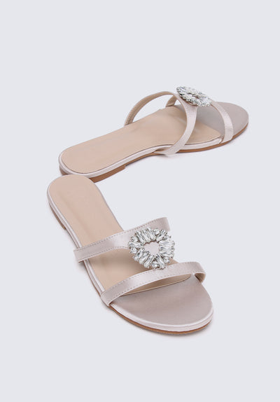 Katherine Comfy Sandals In Nude