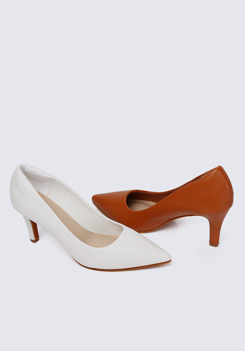 Ashley Comfy Pumps In Brown