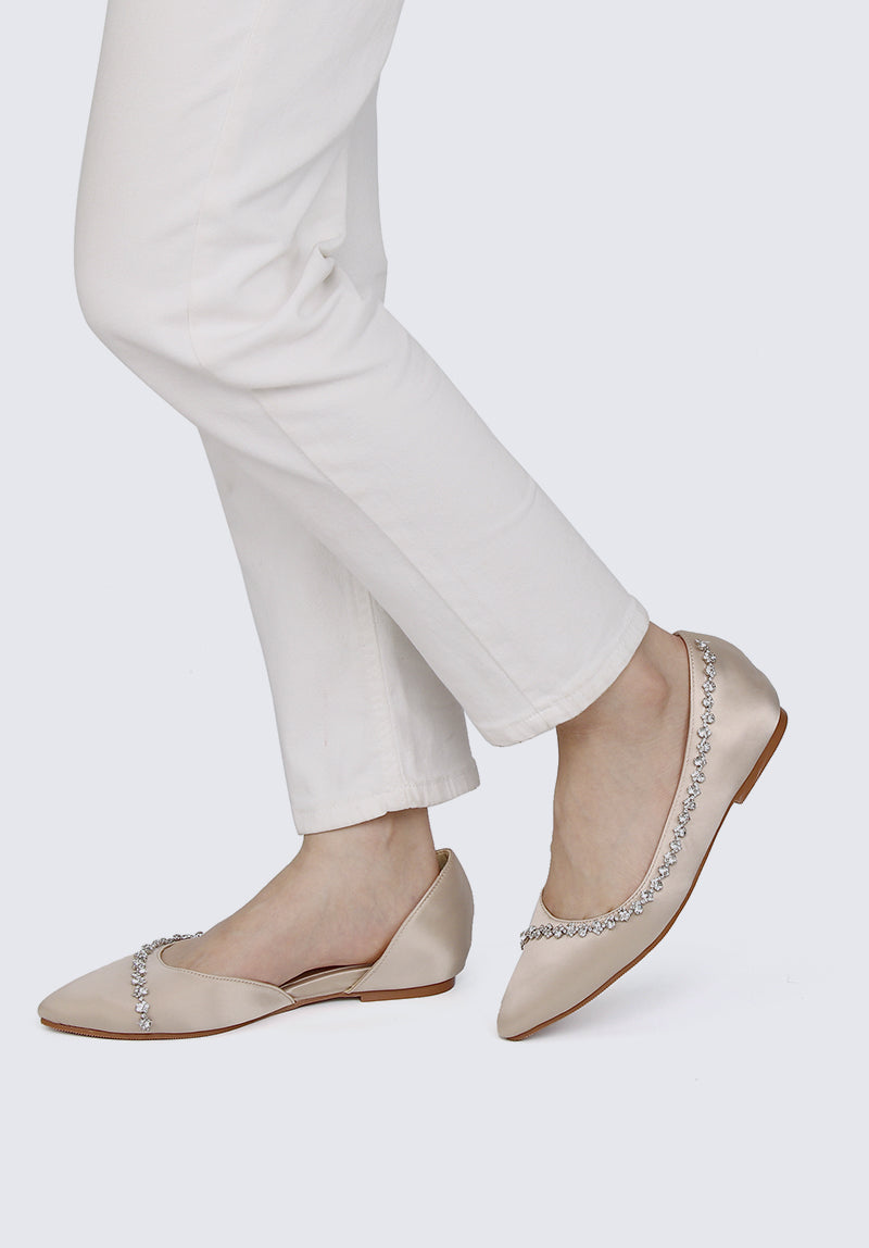 Delilah Comfy Ballerina In Nude