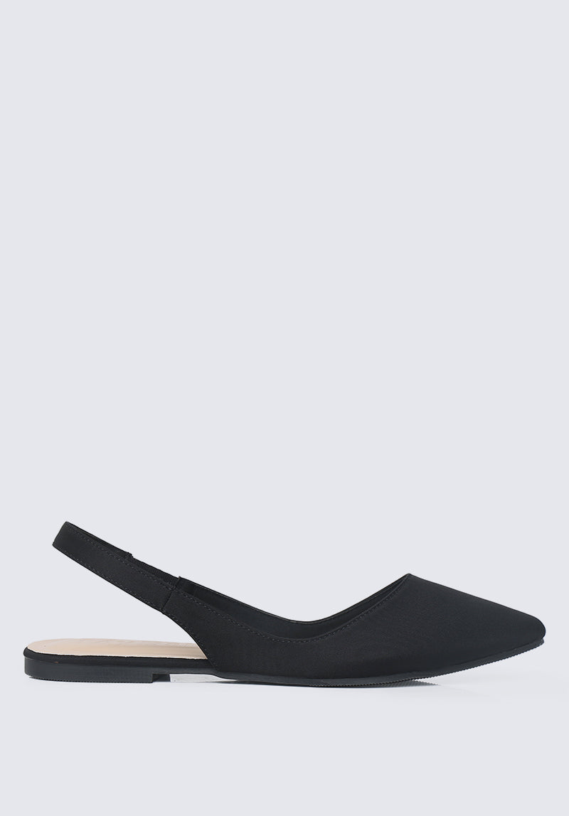 Kate Comfy Ballerina In Black