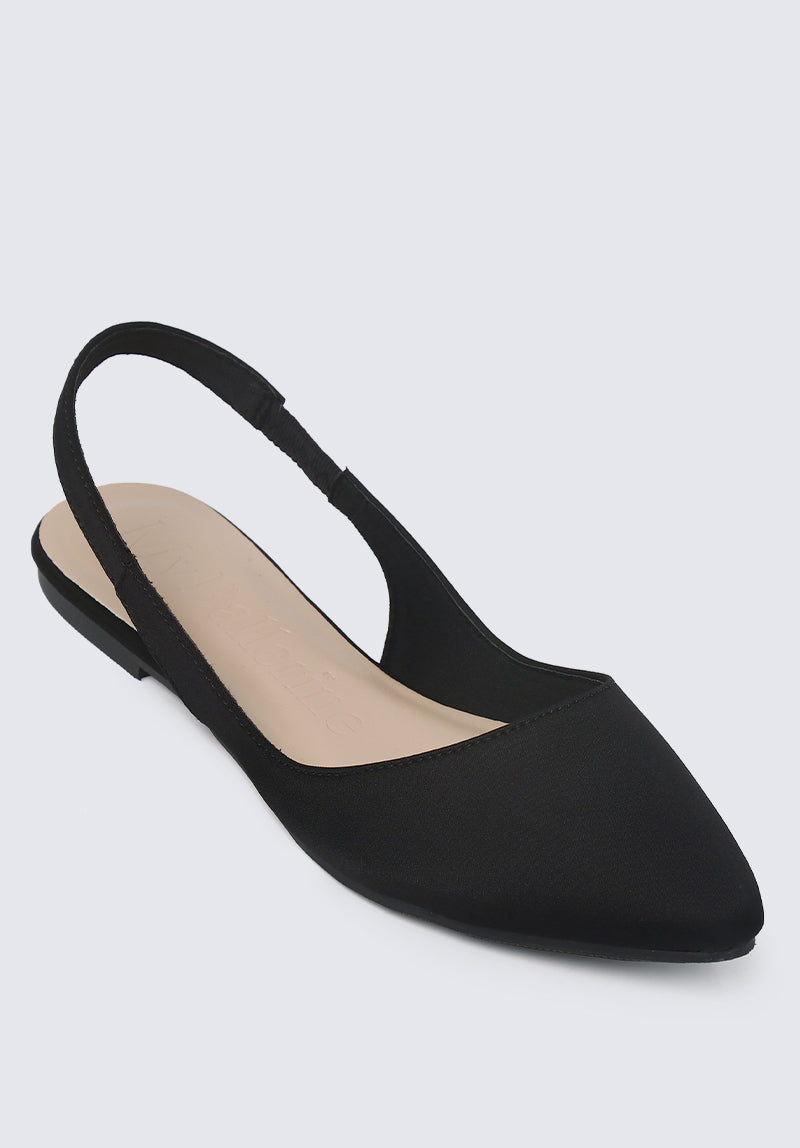 Kate Comfy Ballerina In Black