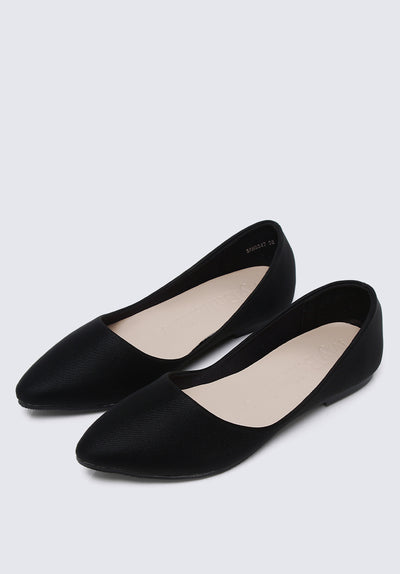 Cece Comfy Ballerina In Black