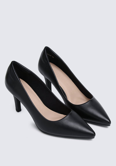 Ashley Comfy Pumps In Black